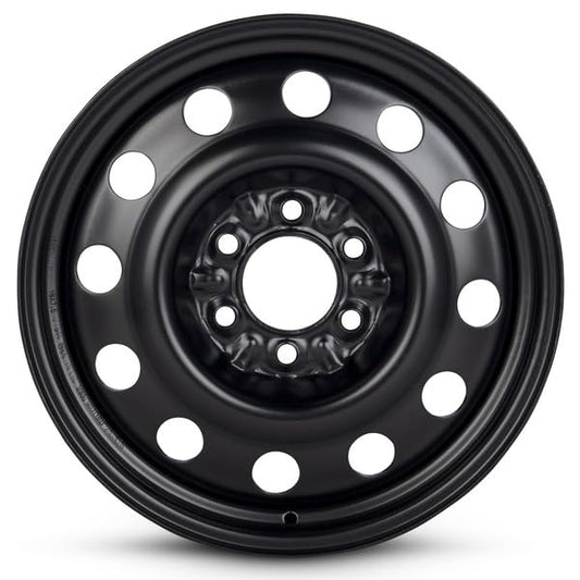 New OEM Replacement Wheel for 2011-2017 Ford Expedition 18x7.5 inch Steel Rim Painted Black Fit 275/65R18 - size: 18x7.5 inch Wheel Black