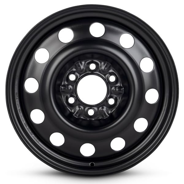 New OEM Replacement Wheel for 2011-2017 Ford Expedition 18x7.5 inch Steel Rim Painted Black Fit 275/65R18 - size: 18x7.5 inch Wheel Black