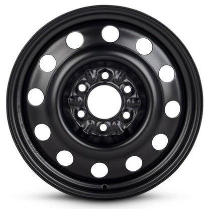 New OEM Replacement Wheel for 2011-2017 Ford Expedition 18x7.5 inch Steel Rim Painted Black Fit 275/65R18 - size: 18x7.5 inch Wheel Black