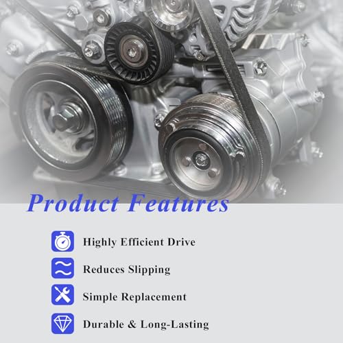 AUCERAMIC 31110R5AA01 Engine Serpentine Drive Belt