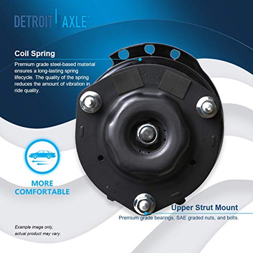Detroit Axle - Front Suspension Kit for 04-07 Toyota Highlander Replacement - size: 14CQS1201826/Big Kit