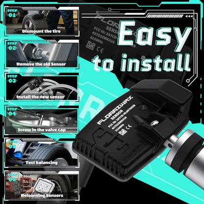 TPMS Sensor 315MHz Tire Pressure Monitoring Sensor for Honda - size: 42753SWA316