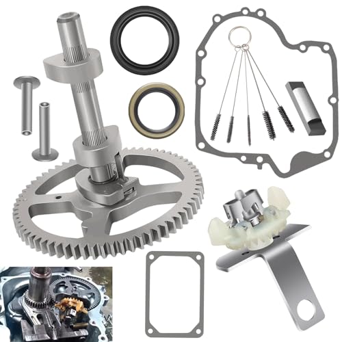 84005207 793880 Camshaft Kit W/691968 Governor & Oil Slinger for B&S, Replaces 391764, 490815, 84005207, 792681, Included 697110 272475S Gasket, 690564 Valve Tappet, 795387 Oil Seal