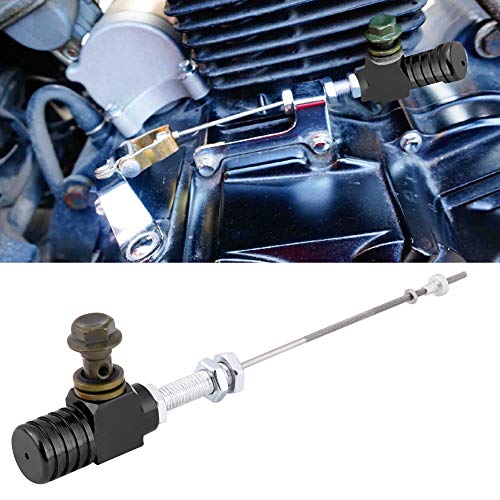 Acouto Clutch Slave Cylinder Motorcycle M10x1.25mm Hydraulic Clutch Master Slave Cylinder Brake Pump for Motorbike ATV Dirt Bike(Black)