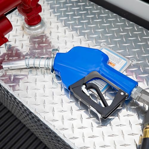 Fill-Rite FRNA100DAU00 1” 5 to 25 GPM Sub-Zero Automatic Fuel Transfer Nozzle - Cold Weather Applications, Blue - For Gasoline, Diesel, Biodiesel up to B20, E15 & Kerosene - style: 1" Arctic Nozzle