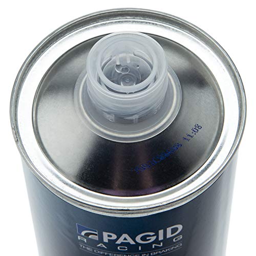 Pagid Racing RBF Racing Brake Fluid | 5 Liter/16.9 Fl Oz Metal Cans | 626 Degrees Fahrenheit/330 Degrees Celsius Dry Boiling Point | Pack of 6 - size: 6 Cans