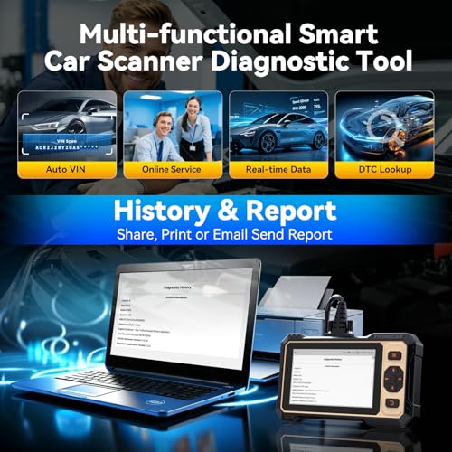 THINKCAR Scanner THINKSCAN 662 OBD2 Scanner Diagnostic Tool, Engine/ABS/SRS/Transmission Bidirectional Scan Tool, Scanner for Car with Active Test,12+ Reset Car Scanner,CAN-FD&FCA,Free Lifetime Update