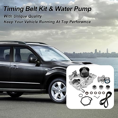 Timing Belt Kit Water Pump Fit For 06-12 Subaru Forester Outback 2.5L - size: TKF006