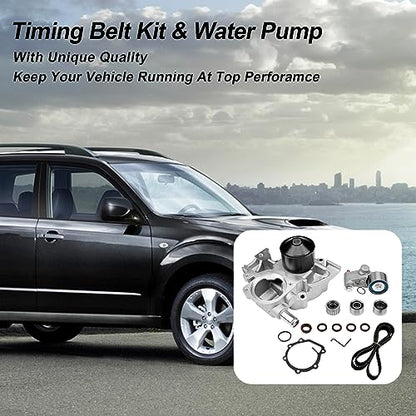 Timing Belt Kit Water Pump Fit For 06-12 Subaru Forester Outback 2.5L - size: TKF006