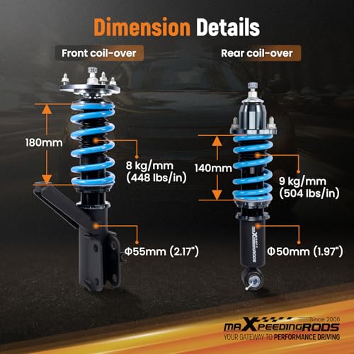 maXpeedingrods T6 Upgraded Coilovers for Honda CR-V 2002-2006