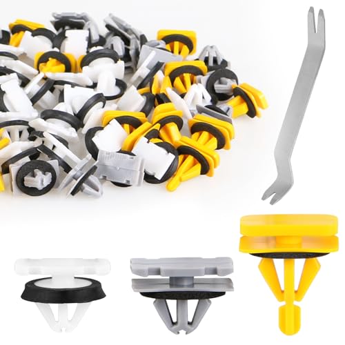 70pcs Fender Flare Rocker Panel Moulding Clips for GM Chevy GMC Sierra