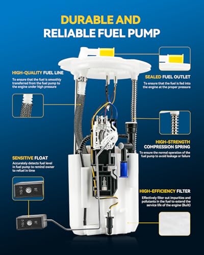 PHILTOP Electric Fuel Pump Assembly for 2014-2017 QX50 (To 07/2016)