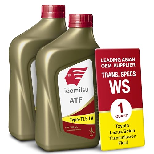 Idemitsu ATF Type TLS-LV (WS) Transmission Fluid – 1 Qt, 2 Pack - size: 1 Quart, style: 2 Pack