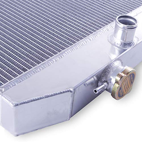 3 Rows Full Aluminum Radiator 1947-1954 48 49 50 51 52 53 for Che - size: 20