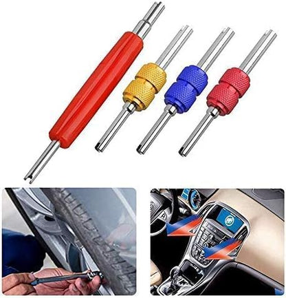 R134A R12 A/C HVAC Air Conditioner Schrader Valve Stem Core Remover