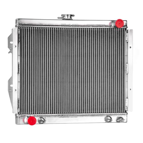 3 Row Radiator Shroud Fan For Toyota Pickup DLX 4Runner SR5 84-95 - size: 3 Row Radiator+Shroud Fan(AT)