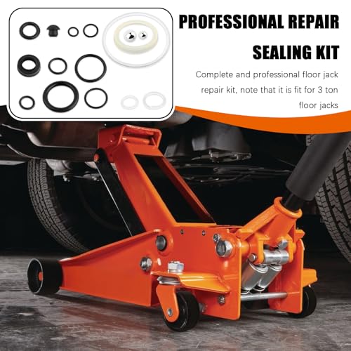 16PCS Hydraulic Jack Seal Kit,Professional Floor Jacks Oil Sealing Kits