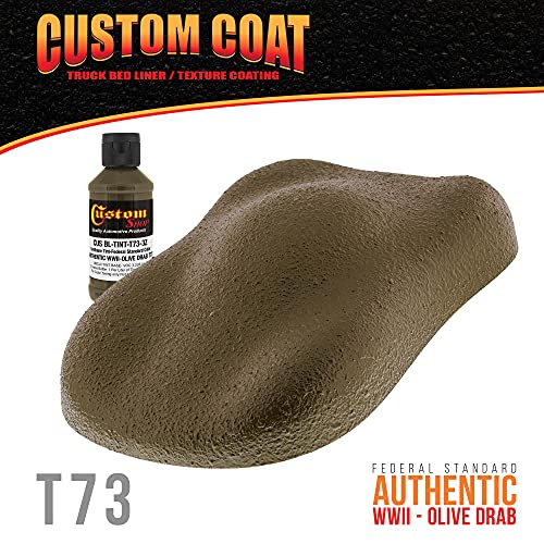Custom Coat 3 Ounce, WWII Olive Drab, Bedliner Tint Concentrate - color: Authentic WWII Olive Drab, size: 3-Ounce (Pack of 1)