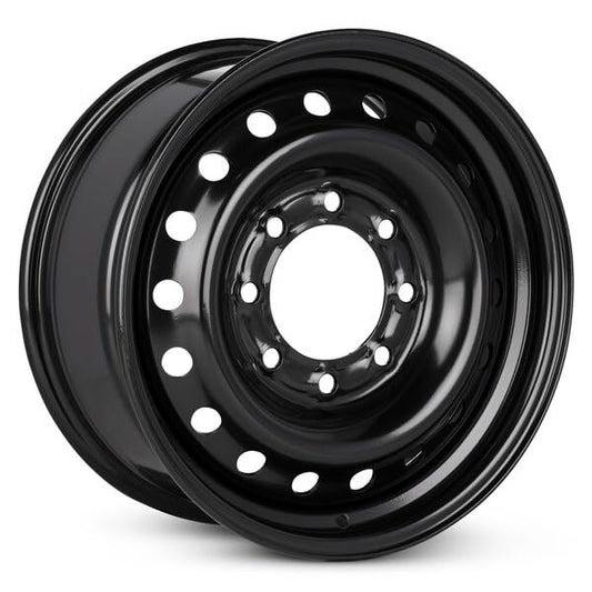 17x7.5 in Aluminum Wheel Rim 6 Lug 139.7mm 23mm Offset 77.8mm CB| Machined Face w/Painted Inlay Black finish Fits 2014-2020 Nissan NV 2500 | New OEM Replacement | 40300EZ11D - size: 2014-2020 NV 2500 - Black - 17x7.5 in