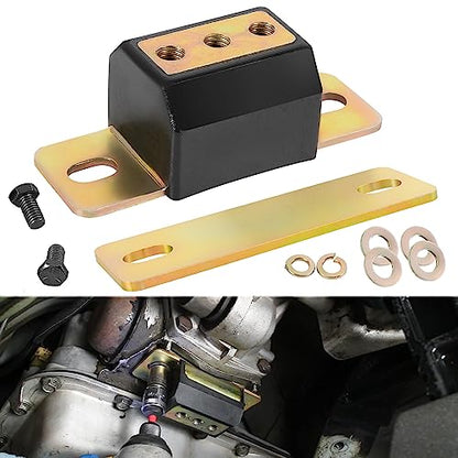 3.1108G General Transmission Mount Performance Polyurethane Mounts Bracket Set Fit for GM Cars and Trucks TH350, TH400, 700R4, and for Chevy Turbo Most Transmissions