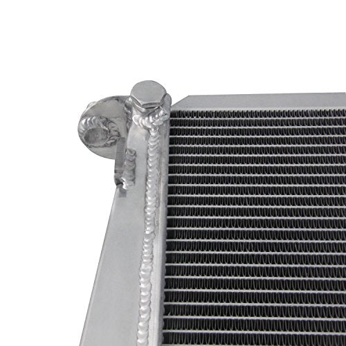 ALLOYWORKS 2 Row 26mm Core Aluminum Radiator For 1999-2010 Ford Expedition Lobo F-150 F-250 F-350 Super Duty 4.2L V6 4.6L 5.4L V8 AT/MT
