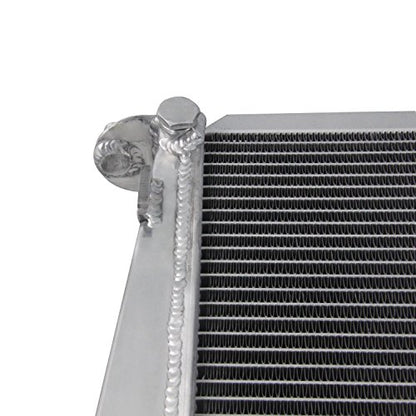ALLOYWORKS 2 Row 26mm Core Aluminum Radiator For 1999-2010 Ford Expedition Lobo F-150 F-250 F-350 Super Duty 4.2L V6 4.6L 5.4L V8 AT/MT