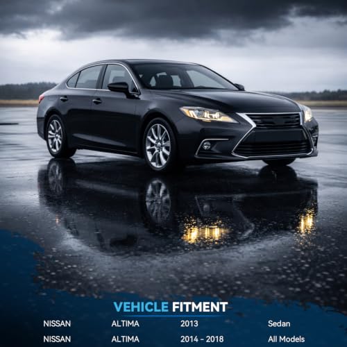 Detroit Axle - Front Struts & Rear Shocks for 2013-2018 Nissan Altima - size: 4AQ47430/ strut shock kit