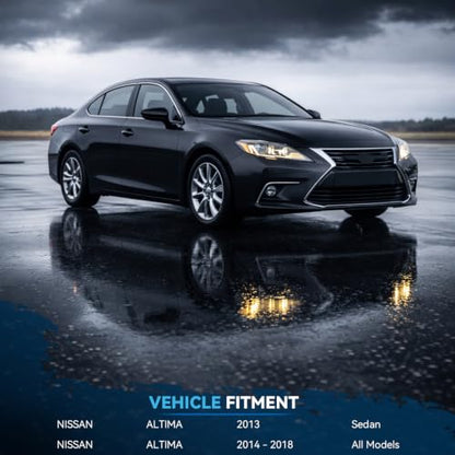 Detroit Axle - Front Struts & Rear Shocks for 2013-2018 Nissan Altima - size: 4AQ47430/ strut shock kit