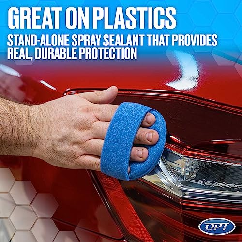 Optimum Opti-Seal Polymer Paint Sealant Spray for Automotive Paint and Interior Car Detailing, Includes Detailing Applicator Pad (8 oz) - size: 8 oz.