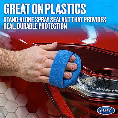 Optimum Opti-Seal Polymer Paint Sealant Spray for Automotive Paint and Interior Car Detailing, Includes Detailing Applicator Pad (8 oz) - size: 8 oz.