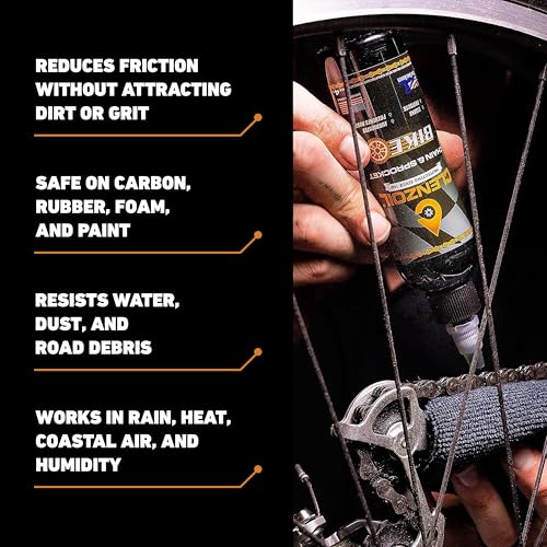 Clenzoil Chain & Sprocket CLP - 4 oz Bottle, Wet & Dry Lube Performance - size: 4 oz Bottle
