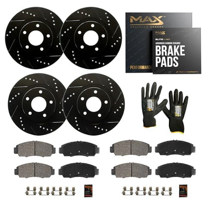Max Advanced Brakes Front & Rear Brake Kit For Subaru Forester
