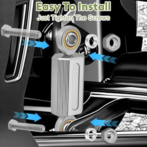 Sway Bar End Links for Can-Am Ryker 600/900/Rally Sport 2019-2025 - color: Chrome A
