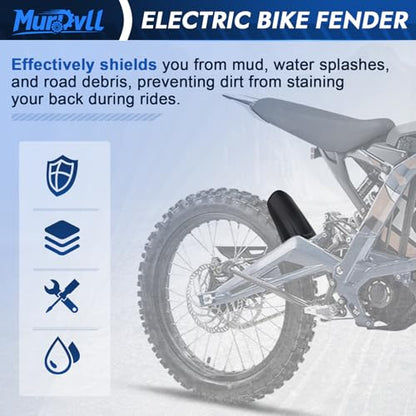 Rear Shock Fender for SurRon Light Bee X/S Mud guard Motorcycle Dirt Bike - style: Rear shock absorber