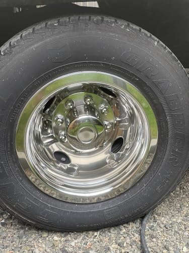 4X 16 Wheel Simulators For 01-07 Chevy GMC 3500 Truck 03-21 G3500/G30 Van - size: 16"#4