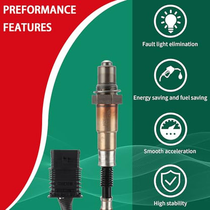 O2 Oxygen Sensor Heated Air Fuel Ratio Compatible with BMW 228I 428I 320I 328I 528I Z4 X1 X3 X4 X5 2.0L Replace# 234-5054 - size: 234-5054