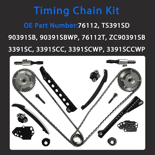 Timing Chain Kit Water Oil Pump For Ford F150 F350 Lincoln 5.4 3V 2005-2014