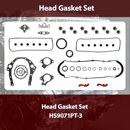 3.4L V6 Head Gasket Set Bolt Set For Chevrolet Pontiac 2003-2009