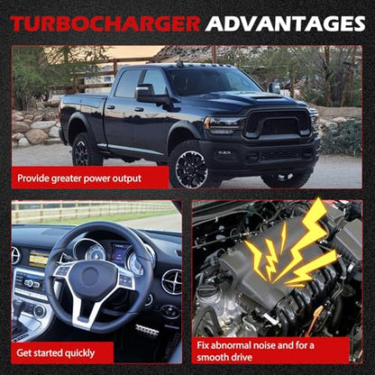 12687057 Turbo Turbocharger Assembly Fit for 2016 17 18 19 20-2023 Chevy Malibu L LS LT 1.5L Turbocharger Replace 12669064 12690543 95527952