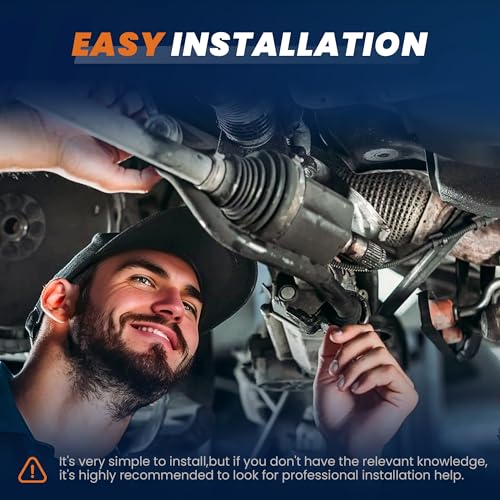 KUIPERAUTO CV Axle Shaft Assembly Compatible with Toyota Corolla 2003 2004 2005 2006 2007 2008, L4 1.8L, Automatic Transmission, Front Left Driver Side, Replace# 4342002380,665218 - size: 66-5218