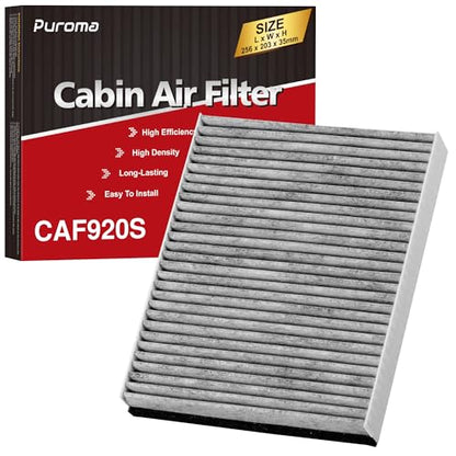 Puroma Cabin Air Filter Activated Carbon for CF11920 CP920 6043C Ford C-Max - style: CAF920S