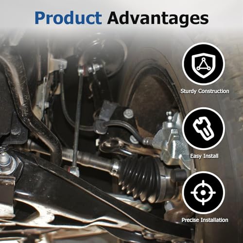 WFLNHB 2Pcs Front Lower Control Arm Ball Joint Assembly Driver and Passenger Side Kit Replacement for Ford Flex 2010-2012 Replacement for Lincoln MKT 2009-2012