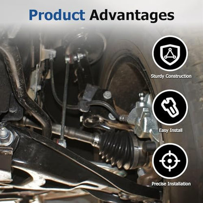 WFLNHB 2Pcs Front Lower Control Arm Ball Joint Assembly Driver and Passenger Side Kit Replacement for Ford Flex 2010-2012 Replacement for Lincoln MKT 2009-2012