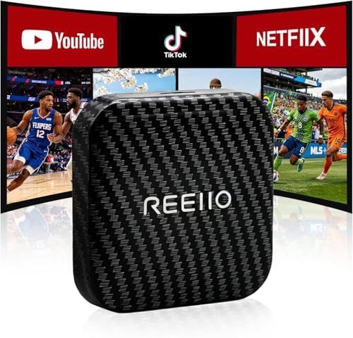 Wireless CarPlay Ai Box with Net-Flix/YouTube/TF Card Slot Convert Wired CarPlay to Wireless for 2016 and Above Original Wired CarPlay Touchscreen Car,Plug&Play Easy Setup Android Auto Car Video Box