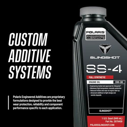 Polaris Slingshot Drive Fluid Transaxle RAD Right Angle SAE 85W-250, Fits All 2015-2020 R, S, SL, SLR, GT, SL LE, SLR LE, GT LE ProStar Models, Synthetic Performance, 1 Quart, Qty 1-2889023