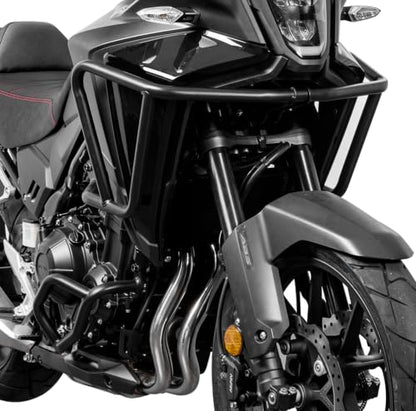 Crash Bar Engine Guard for NX500 NX400 2024 2025 2026 (One Set) - color: Black-One Set
