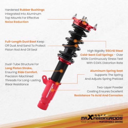 maXpeedingrods Coilover for Honda Accord CV1/CV2/CV3 2018-2022