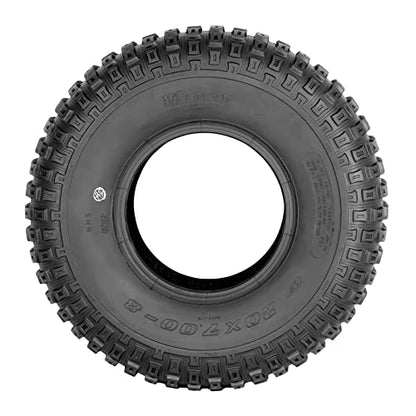 HALBERD 20x7-8 ATV Tires, Sport Quad 20x7x8 All Terrain 20x7x8 UTV ATV Tires 4PR Fits 8’’ Rims, Tubeless, Set of 2