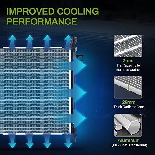 AUTOSAVER88 Radiator Compatible with 2008-2013 Jeep Liberty CU13071 - style: 08-12 Jeep Liberty