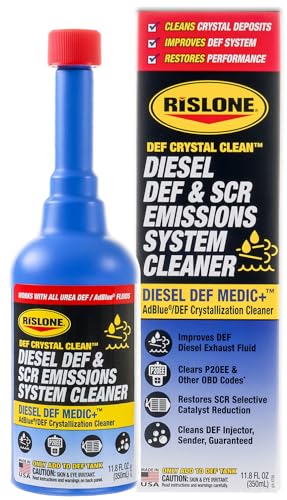 Rislone 4784 Crystal Clean Diesel DEF & SCR Emission System Cleaner, 1-Pack - size: 11.8 Fl Oz (Pack of 1)